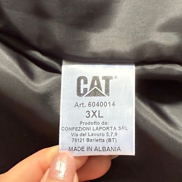 CAT Men’s WWR Ripstop Outdoor Vest In Camouflage 3XL Gorpcore Fishing Camping - Picture 11 of 12